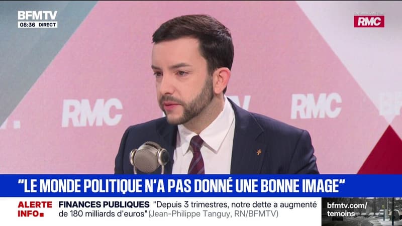 Budget: “On accepterait une baisse de la fiscalité qui est gagée sur une baisse des dépenses”, indique Jean-Philippe Tanguy (RN)