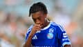 Samuel Amo-Ameyaw lors du match amical de Strasbourg contre le Sporting - le 20/07/2026