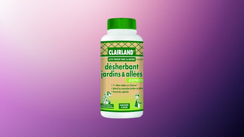 Adieu mauvaises herbes grâce à ce désherbant liquide disponible sur Amazon