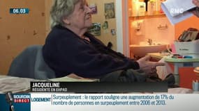 Jacqueline, résidente en Ehpad dans l'Oise: "Les soignants ne peuvent pas rester avec nous bavarder. Mais c'est ce que j'avais espéré..."