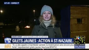 Les gilets jaunes s'organisent à Saint-Nazaire où ils sont encore assez nombreux