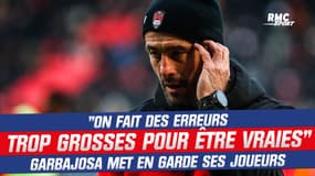 Top 14 : "On fait des erreurs trop grosses pour être vraies" la mise en garde de Garbajosa