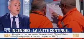 Incendies dans les Bouches-du-Rhône: "Il faut absolument respecter les consignes de sécurité qui sont données", Laurent Vibert