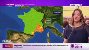 Météo-France a placé les Pyrénées-Orientales, l'Hérault, le Gard et les Bouches-du-Rhône en vigilance orange canicule