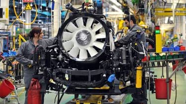 L'industrie est restée à son niveau de janvier, selon les données de l'Insee.