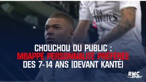 Mbappé personnalité préférée des 7-14 ans (devant Kanté)