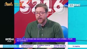 Fouiller les sacs d'élèves : "Ça renforce le sentiment d'insécurité", dénonce Pierre Rondeau