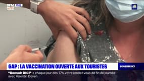 Gap: la vaccination s'ouvre aux touristes 