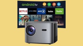Une ambiance cinéma pour moins de 150 euros ? C'est possible avec ce vidéoprojecteur avec Netflix intégré