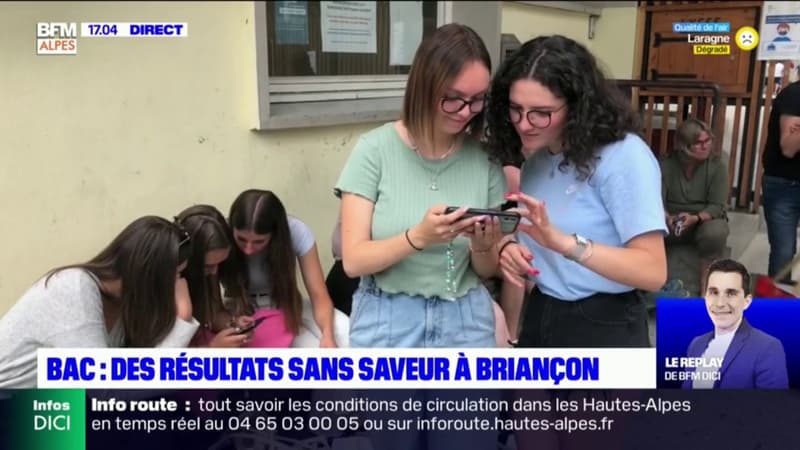 Briançon: les bacheliers et les parents attendaient les résultats avec impatience