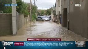 Déplacement de Macron dans l'Aude, "Venir nous voir ça sert à rien" selon une habitante de Trèbes