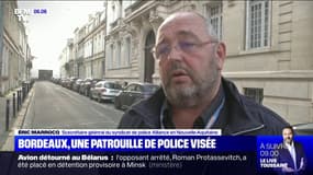 Patrouille de police visée à Bordeaux: pour le syndicat Alliance en Nouvelle-Aquitaine, "c'est une énième provocation"