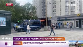 Crack à Paris : le problème n'est toujours pas réglé 