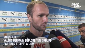 Marseille : Germain déplore un groupe "pas très étoffé" à l'OM