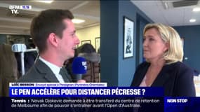 Marine Le Pen sur le ralliement de Guillaume Peltier à Éric Zemmour: "Là où il passe, les campagnes trépassent"