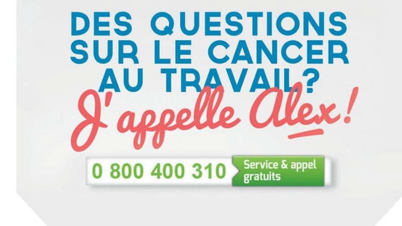 La hotline 0 800 400 310 répond à toutes les questions liées à l'accompagnement dans l'emploi des personnes atteintes de cancer.