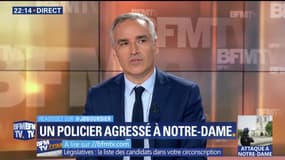 Notre-Dame de Paris: un homme agresse un policier avec un marteau (1/3)