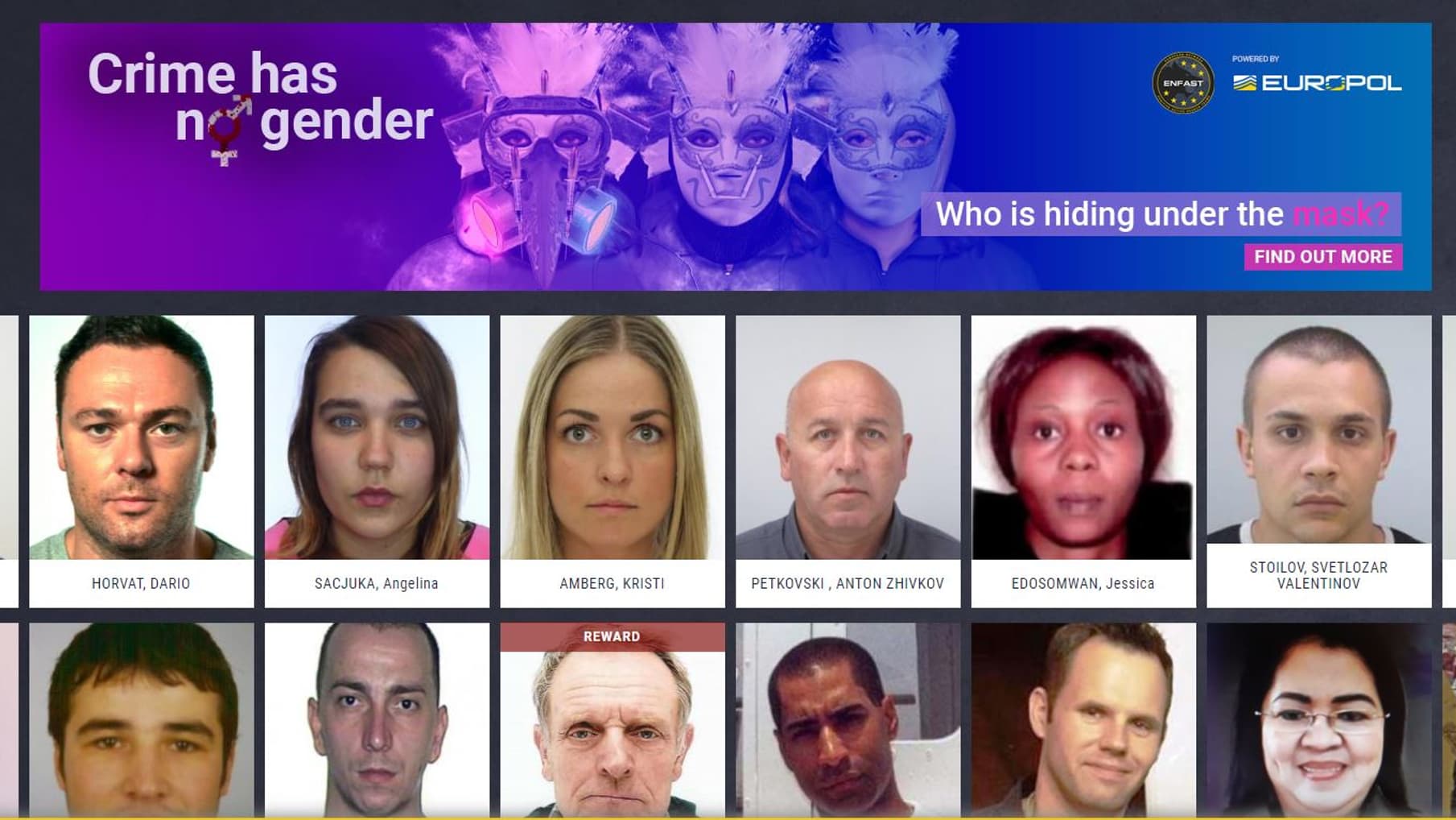 Qui sont les criminelles les plus recherchées d'Europe?
Qui sont les criminelles les plus recherchées d'Europe?