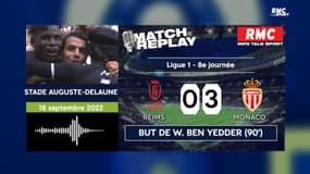 Ligue 1 : Sans briller, Monaco enchaîne à Reims (avec les commentaires RMC)