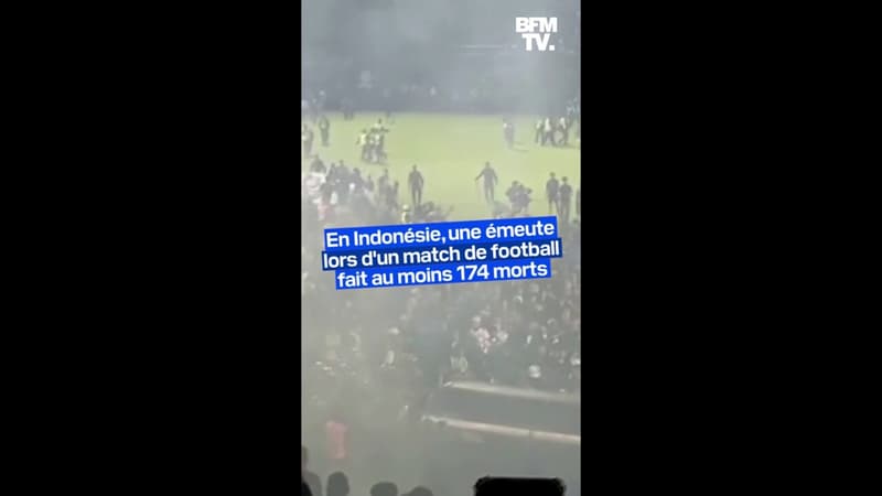 En Indonésie, une émeute lors d'un match de football fait au moins 174 morts