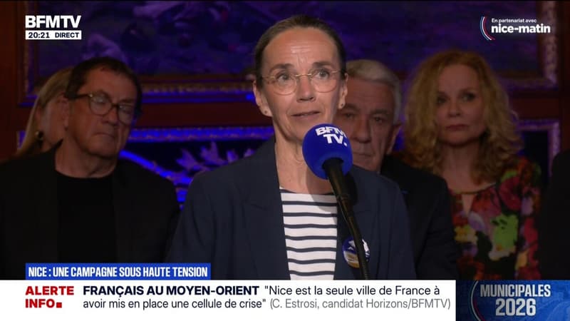 Campagne municipale mouvementée à Nice: "C'était sale", assure Juliette Chesnel-Le Roux, candidate Union de la gauche à la mairie
