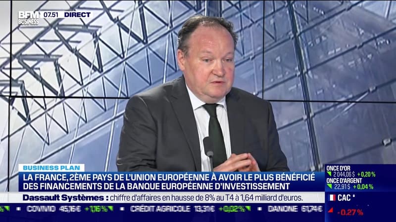 Ambroise Fayolle (BEI) : La France, 2ème pays de l'UE à avoir le plus bénéficié des financements de la BEI - 01/02