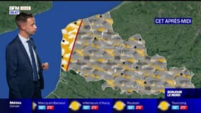 Météo Nord-Pas-de-Calais: une météo pluvieuse ce vendredi, 23°C à Lille et 21°C à Calais