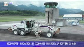 DÉCOUVERTE : innovations, recyclage et économies d'énergie dans la constructions des routes, avec la Routière du Midi