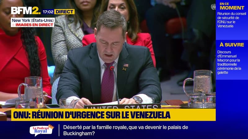 "Il n'y a pas de guerre menée contre le Venezuela ou sa population, nous n'occupons pas de pays", affirme le représentant des États-Unis à l'ONU