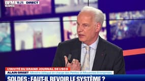 Alain Griset veut remettre les soldes à plat
