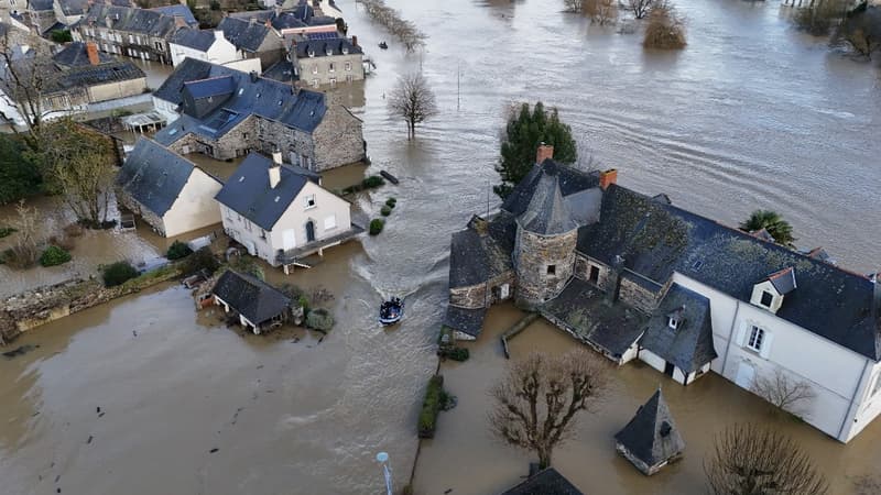 DIRECT. Inondations: Redon se prépare à une crue record, trois départements en vigilance rouge