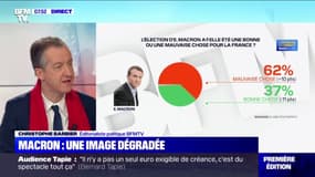 ÉDITO - 6 Français sur 10 jugent l'élection d'Emmanuel Macron comme "une mauvaise chose": "C'est logique et mérité"