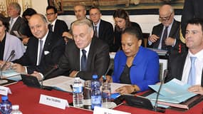 Un conseil des ministres sous le gouvernement Ayrault