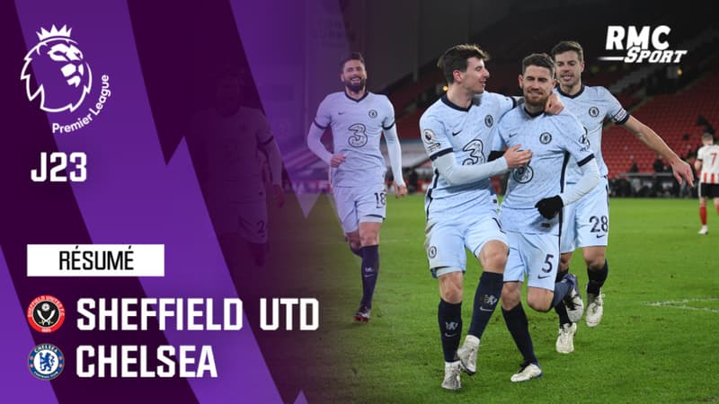 Résumé : Sheffield 1-2 Chelsea - Premier League (J23)