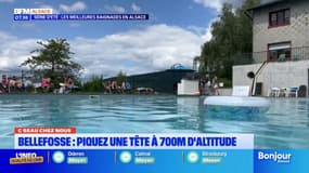 C beau chez nous: à Bellefosse, piquez une tête à 700 mètres d'altitude