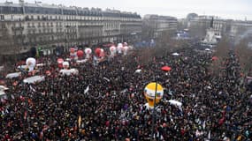 Manifestation du 19 janvier 2023 place de la République 