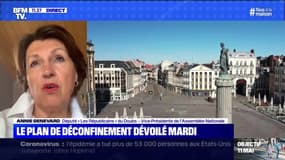 Annie Genevard: "Dans les départements peu touchés, on peut imaginer une reprise économique plus rapide"