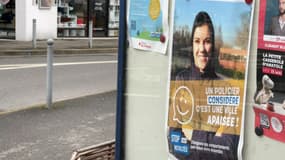 Une affiche de lutte contre les incivilités à Saint-Ouen-l'Aumône en février 2024.