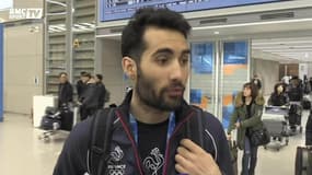 Martin Fourcade est arrivé en Corée