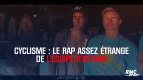 Cyclisme : Le rap assez étrange de l'équipe d'Astana