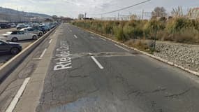 La route de Cayenne, à Sète.