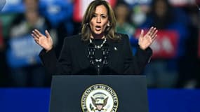 Kamala Harris à Philadelphie, en Pennsylvanie, le lundi 4 novembre 2024
