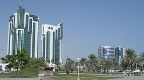 La ville de Doha, capitale du Qatar.