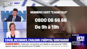 Covid, incendies, chaleur: les hôpitaux se préparent à un afflux de personnes