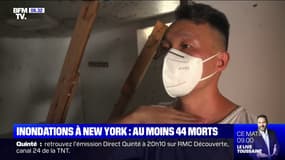 "L'eau m'arrivait jusqu'au cou": les témoignages de New-Yorkais pris au piège par les inondations