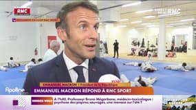 Zinedine Zidane au PSG, violence dans les stades... Emmanuel Macron se confie à RMC Sport