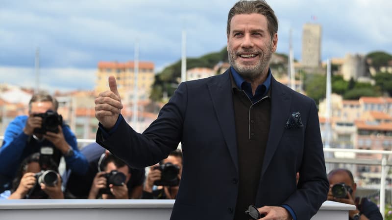 John Travolta au Festival de Cannes en 2018 