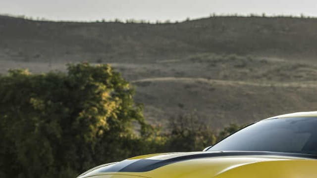 Cette édition spéciale de la Mustang a été produite par Ford à l'occasion d'un grand meeting aérien qui se tiendra fin juillet, aux Etats-Unis.