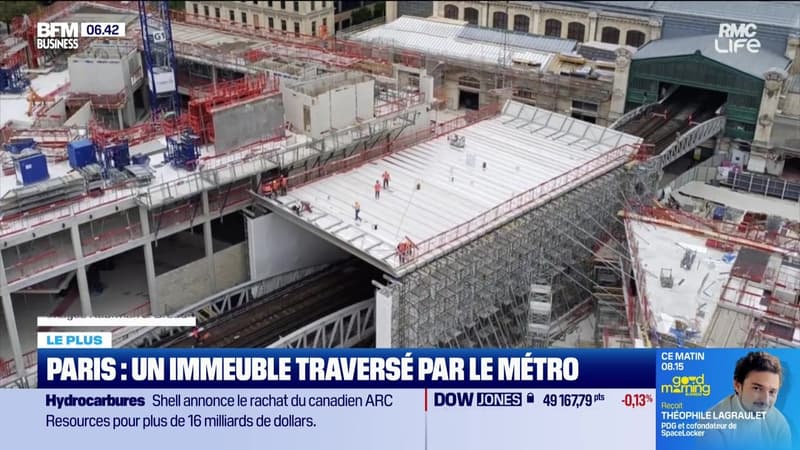Le Plus : Un immeuble traversé par le métro à Paris - 28/04
