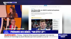 Prénoms de bébé : "un effet JO" ! - 04/09